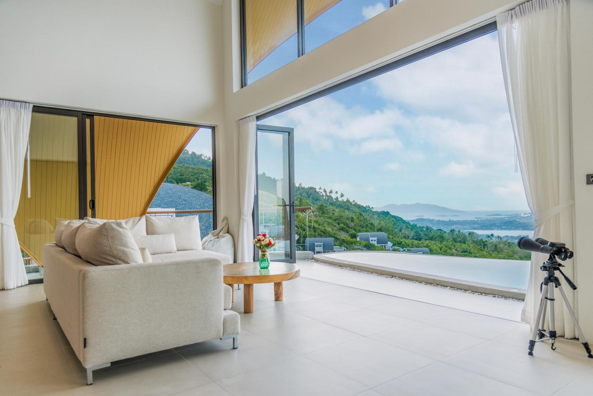 Samui Sky Cottage - 2Br Villa With Infinity Pool Amphoe Koksamui Exterior foto